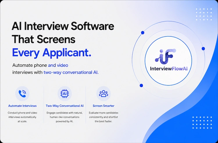 The InterviewFlowAI platform