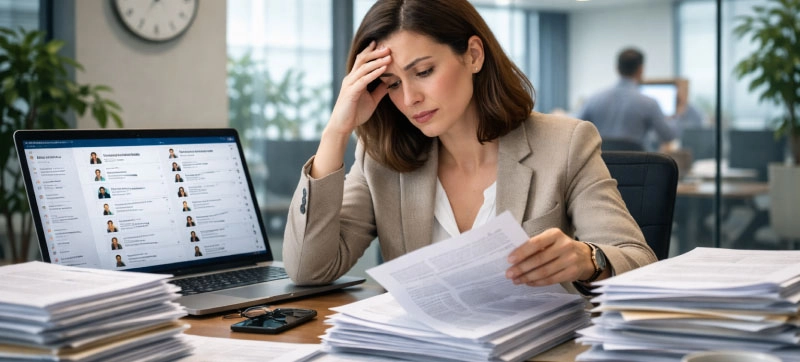 Time-Lost-in-Manual-Resume-screening-and-Sorting