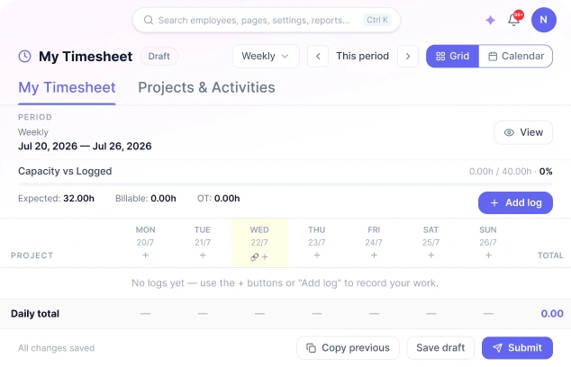 MyTimesheetDashboard